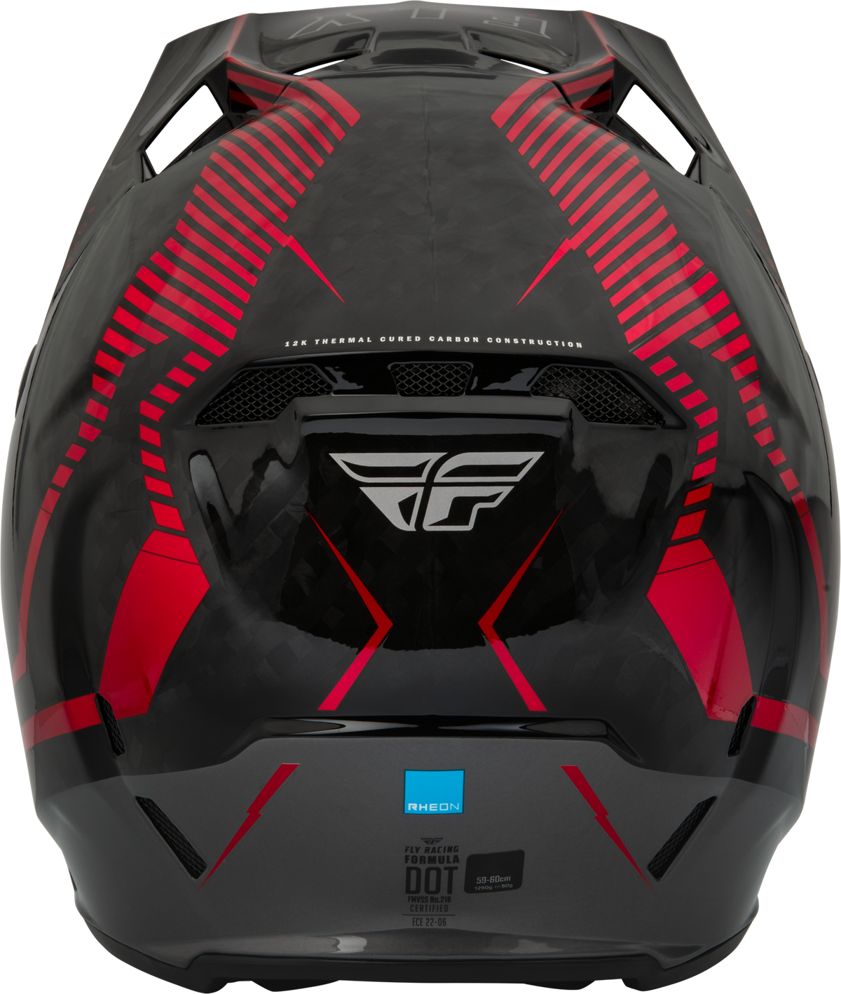 Formula Carbon Tracer Helmet Red/Black 2x