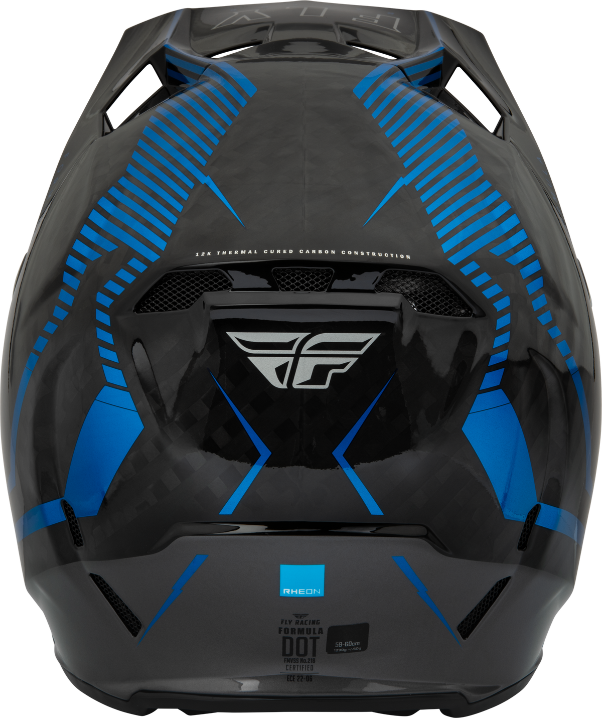 Formula Carbon Tracer Helmet Blue/Black Md