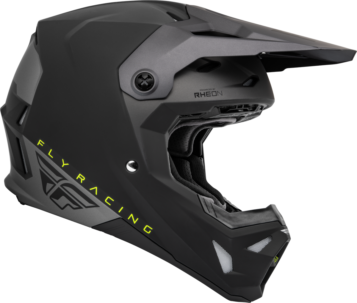 Formula Cp Slant Helmet Matte Black/Grey/Hi Vis Xs
