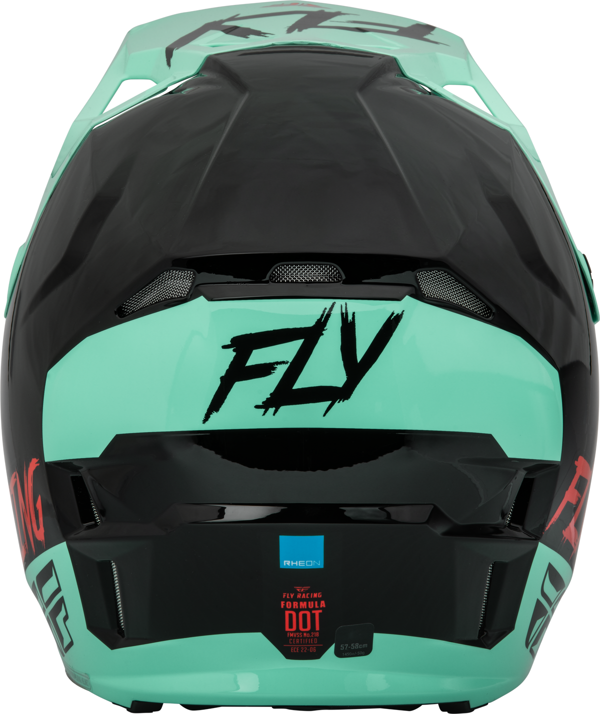 Formula Cp S.E. Rave Helmet Black/Mint/Red 2x