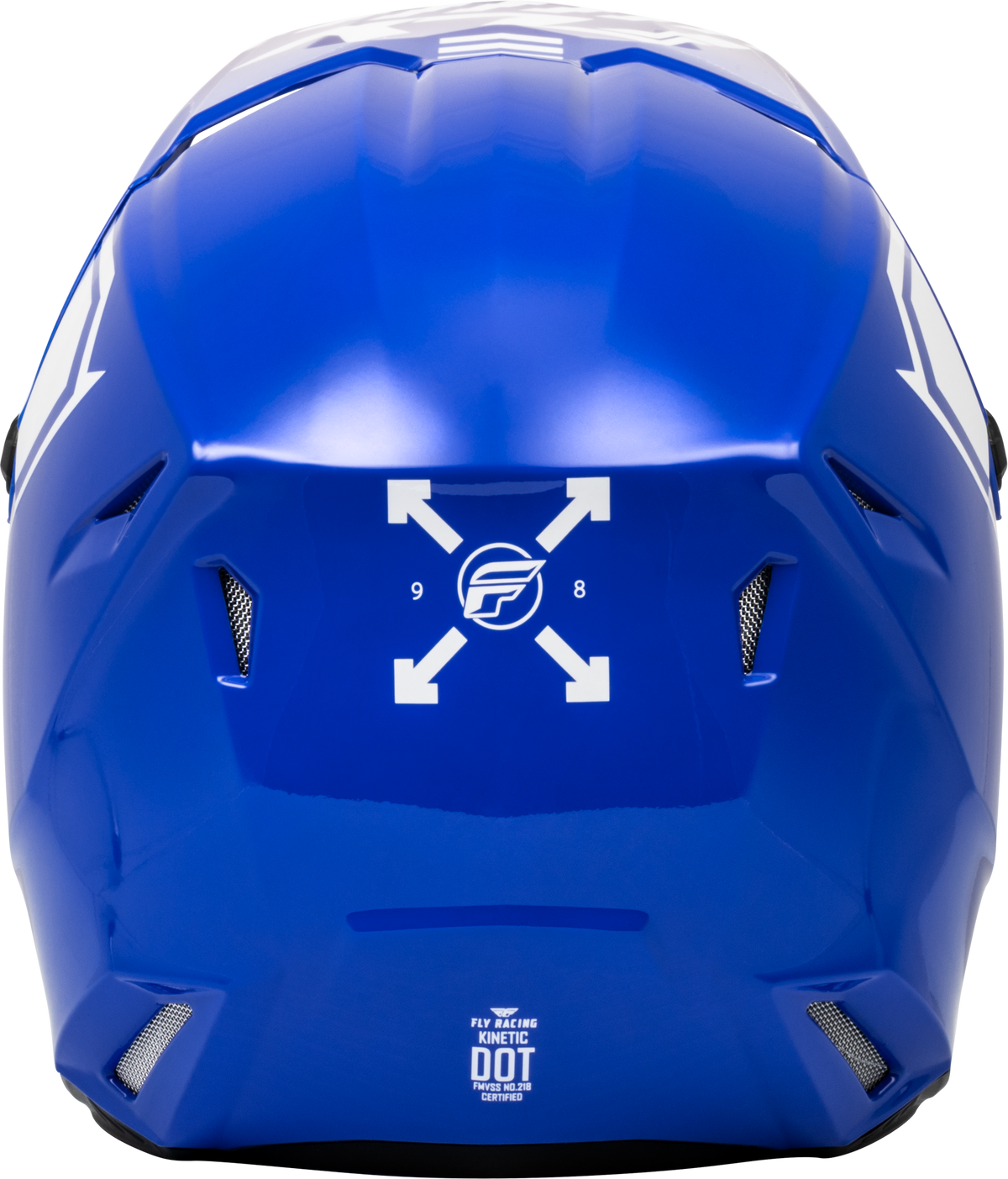 Youth Kinetic Menace Helmet Blue/White Ys