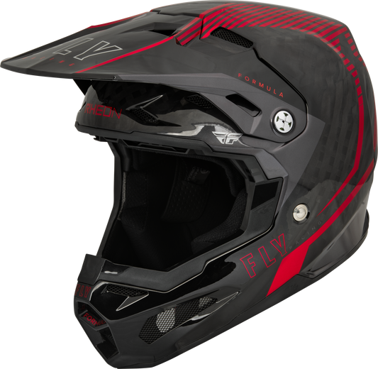 Formula Carbon Tracer Helmet Red/Black Lg