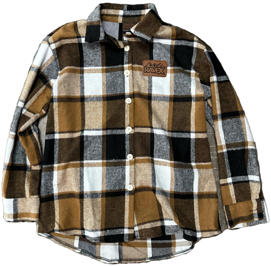 Rave X Women's Flannel Brown