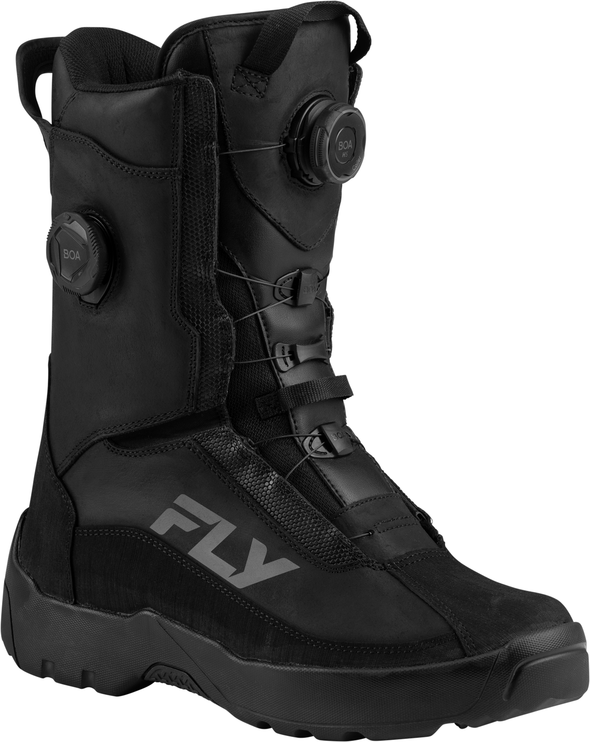 Inversion Double Boa Boot Black Sz 15