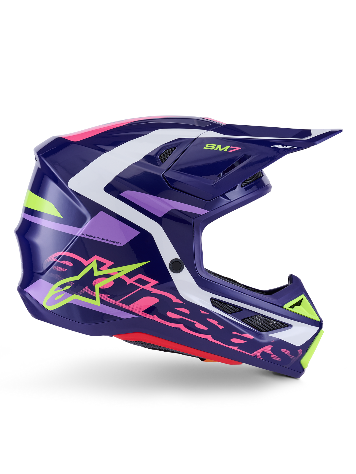 Sm7 Deed Helmet Purp/Pnk Glossy Sm