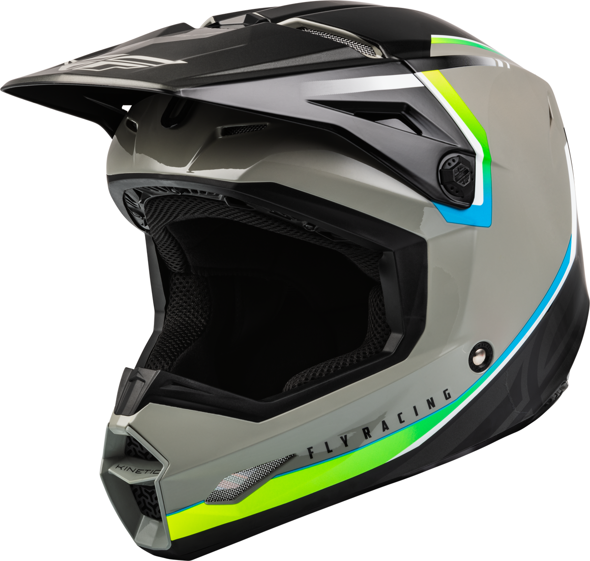 Kinetic Vision Helmet Grey/Black Xl