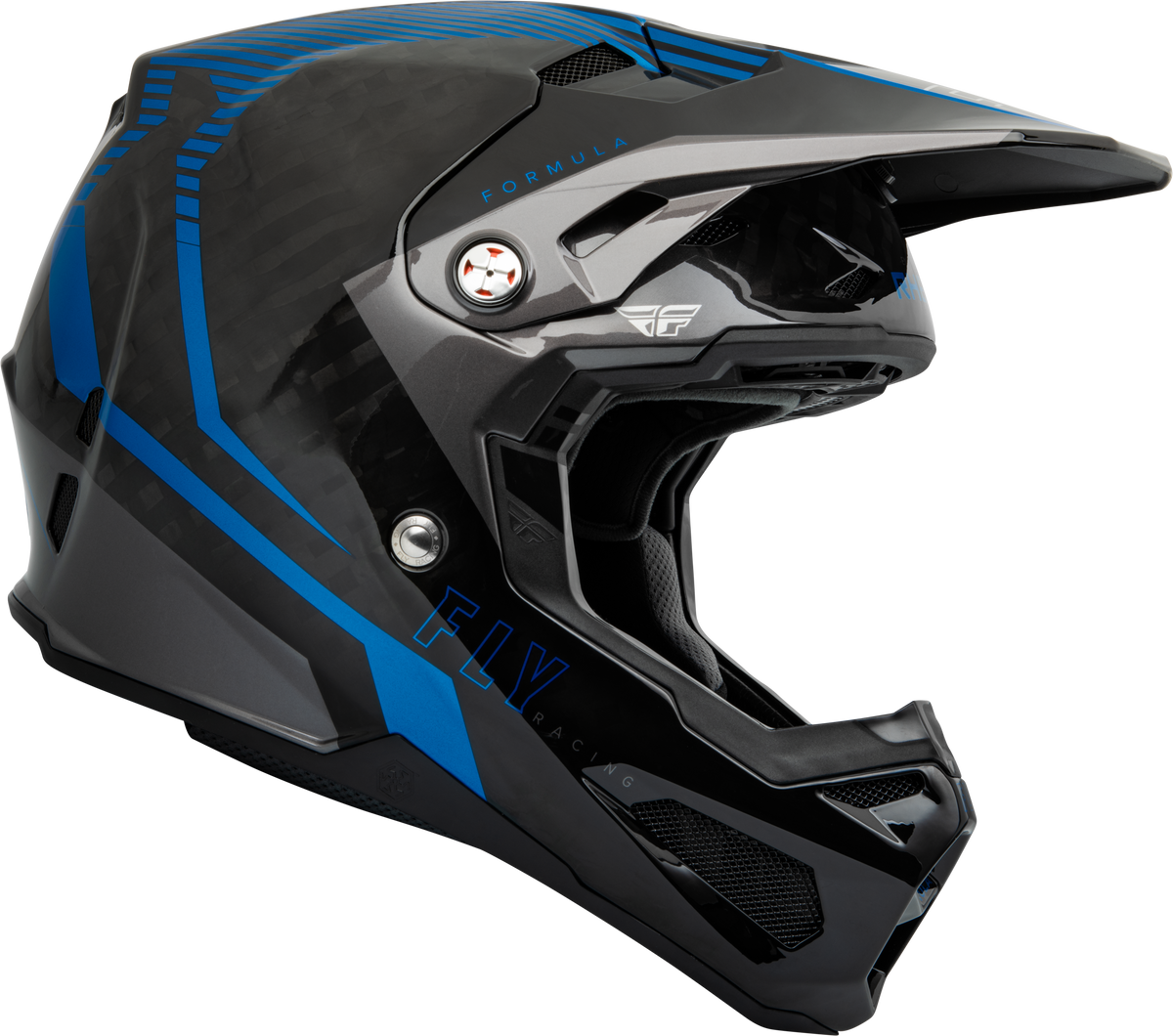 Formula Carbon Tracer Helmet Blue/Black Md