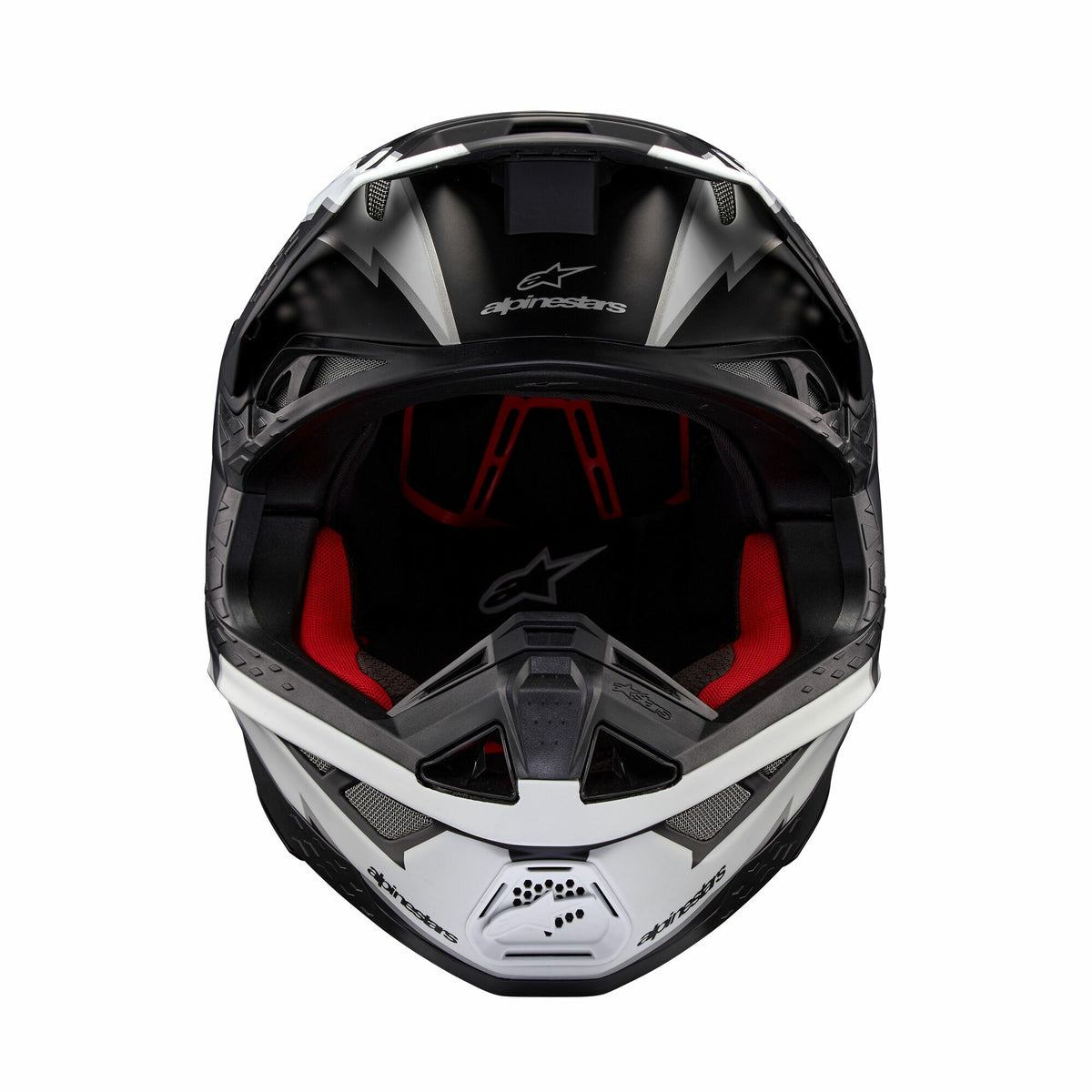Supertech S M10 Ampress Helmet Black/White Matt Md