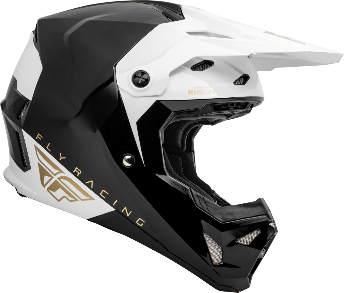 Formula Cp Slant Helmet Black/White/Gold Xs