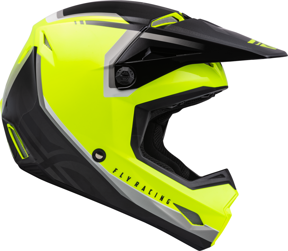 Kinetic Vision Helmet Hi Vis/Black Md