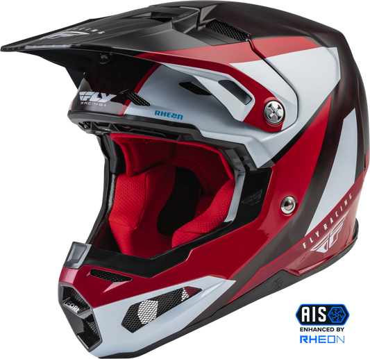 Formula Carbon Prime Helmet Red/White/Red Carbon Xl