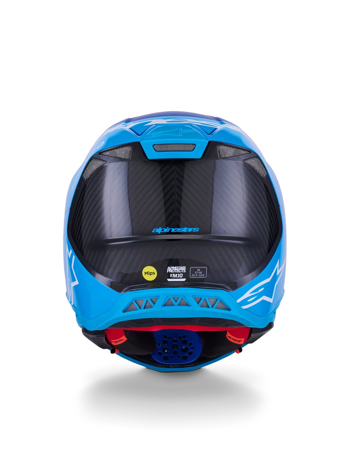 Supertech S M10 Flood Helmet Met Blu/Md Blu/Blk Crb M&G Sm