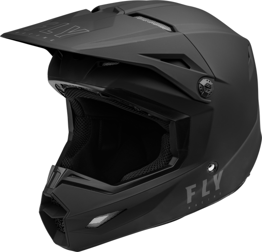 Kinetic Solid Helmet Matte Black Xs