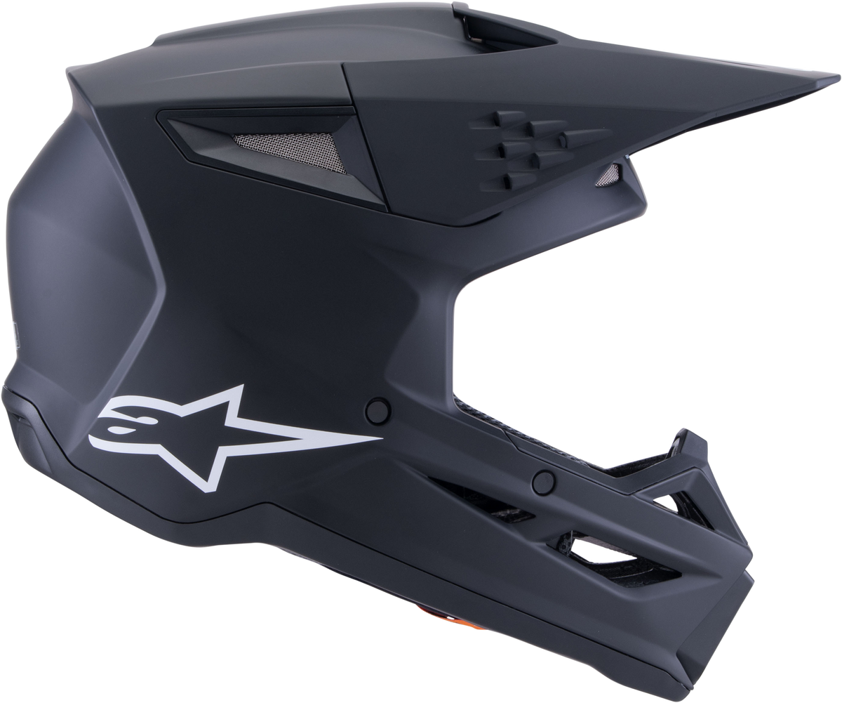 Sm3 Solid Helmet Black Matt Xs