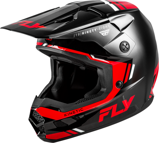 Kinetic Verdict Helmet Black/Red/White Xs