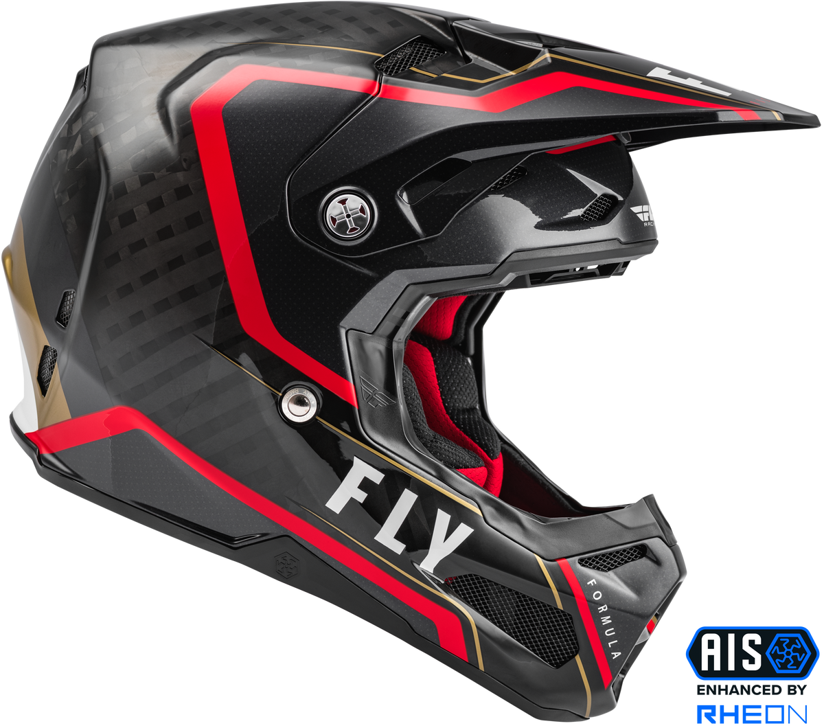 Formula Carbon Axon Helmet Black/Red Xl