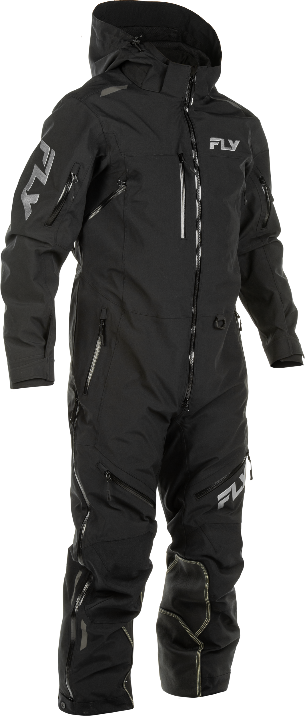 Cobalt Shell Snowbike Monosuit Black/Grey 2x