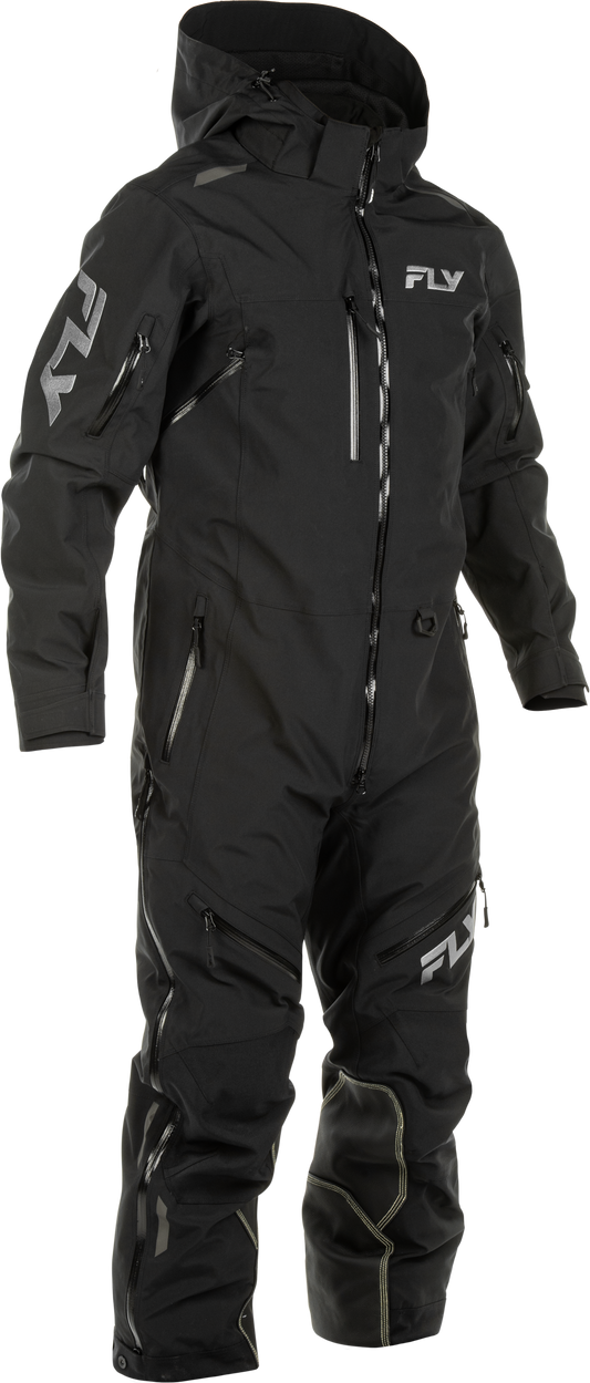 Cobalt Shell Snowbike Monosuit Black/Grey Small