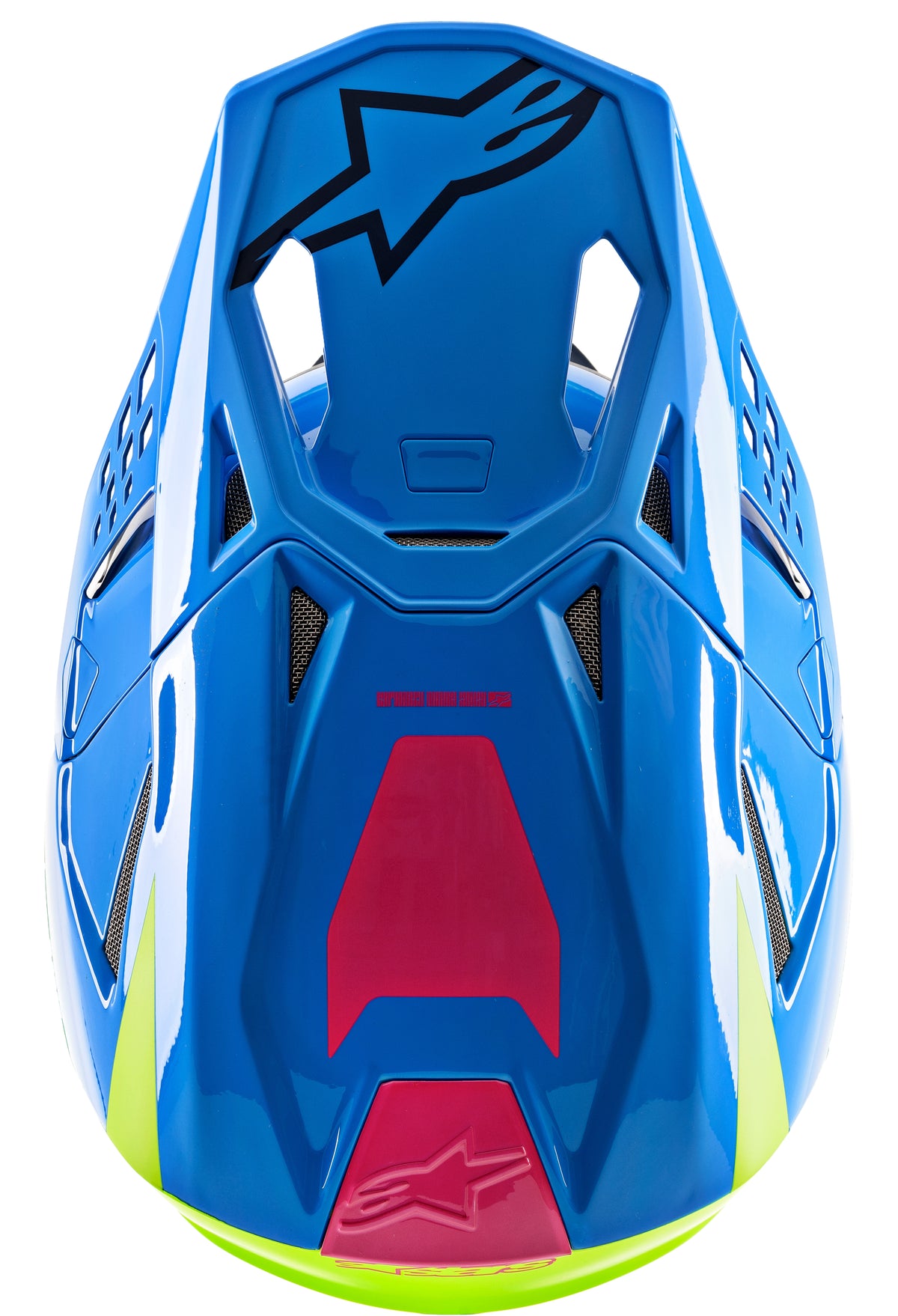 S.Tech S M8 Radium Helmet Aqua/Yellow Fluo/Navy Md