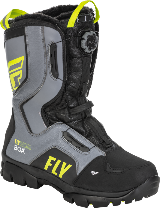 Marker Boa Boot Black/Grey/Hi Vis Sz 13
