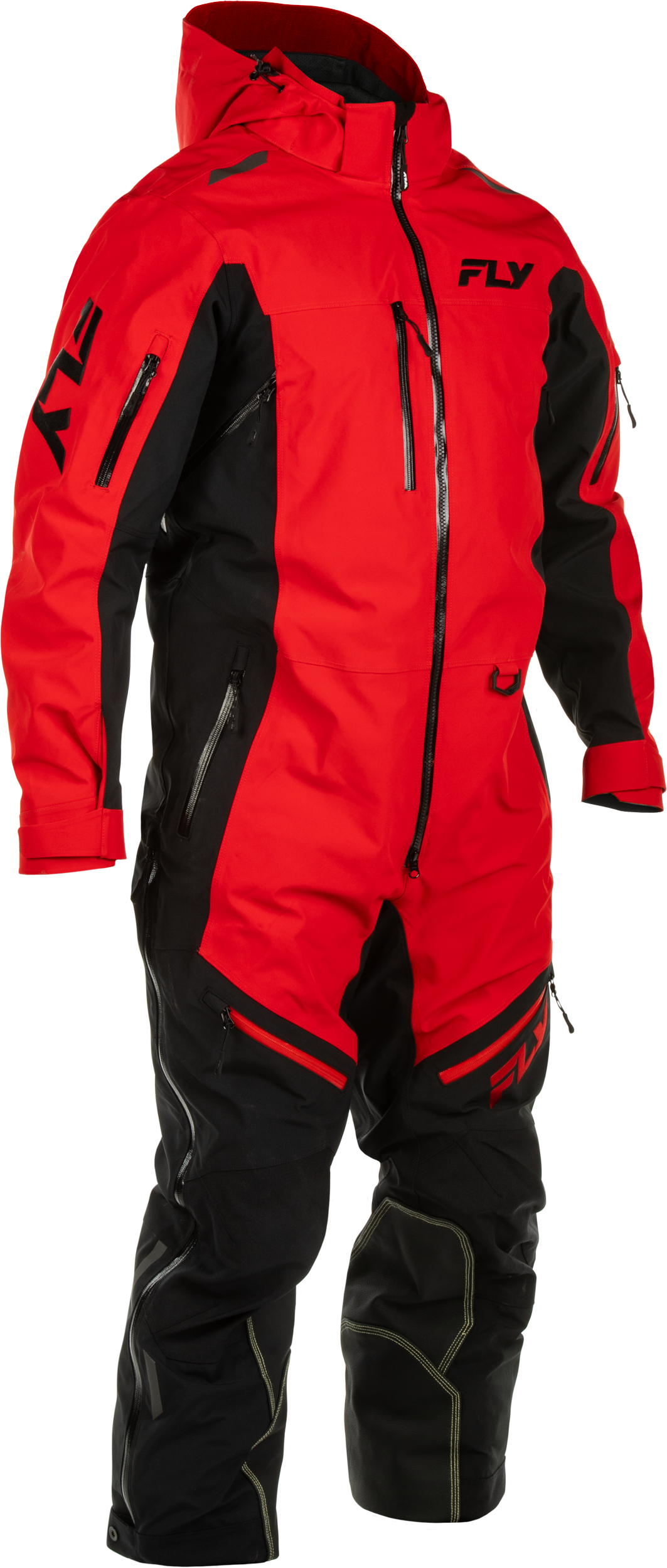 Cobalt Shell Snowbike Monosuit Red/Black Medium