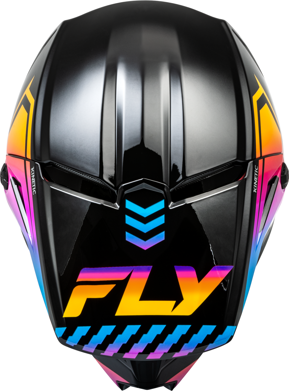 Kinetic Menace Helmet Black/Sunrise Lg