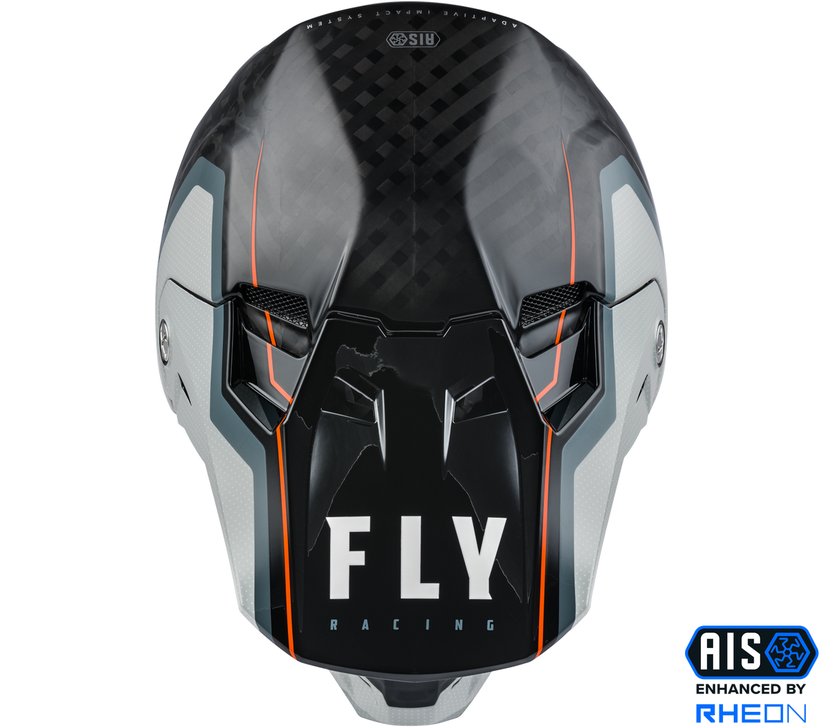 Formula Carbon Axon Helmet Black/Grey/Orange Md