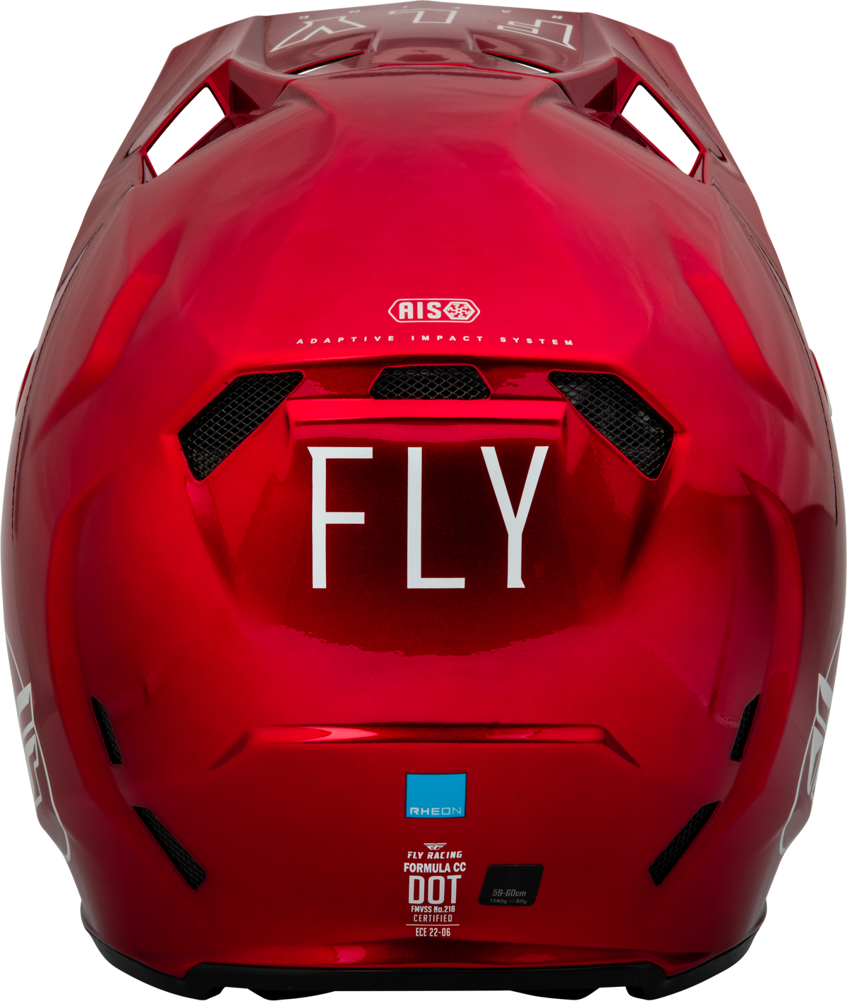 Formula Cc Centrum Helmet Metallic Red/White Lg