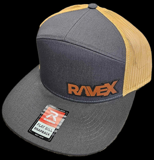 Rave X Hat 7 Panel RAVE X Almond/ Gray