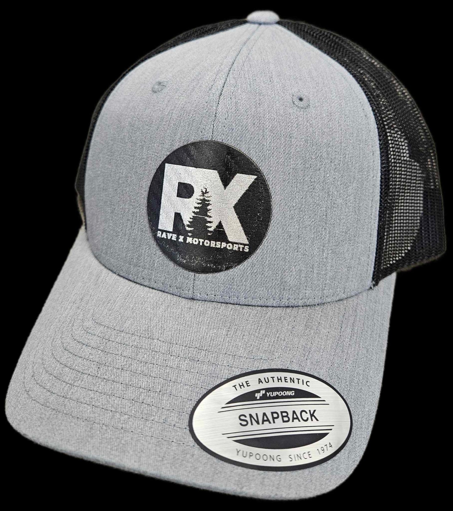 Rave X Hat RX Patch Gray / Black