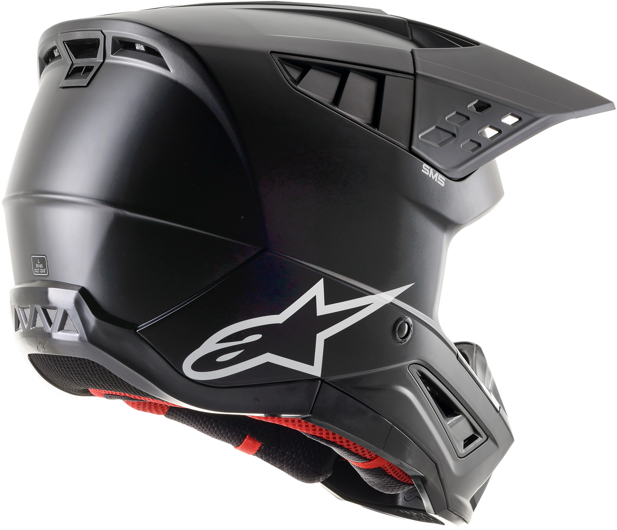 S M5 Solid Helmet Black Matt Xl