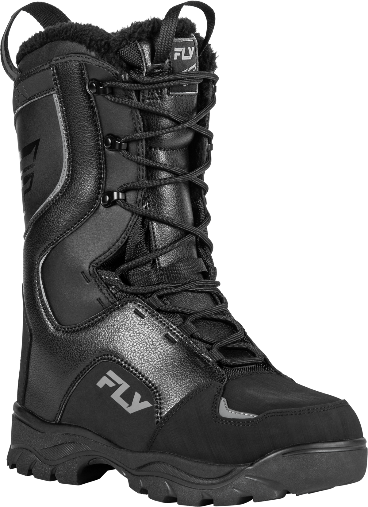 Marker Laced Boot Black Sz 8
