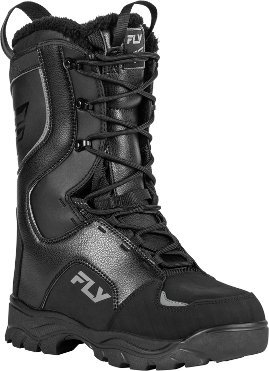Marker Laced Boot Black Sz 8