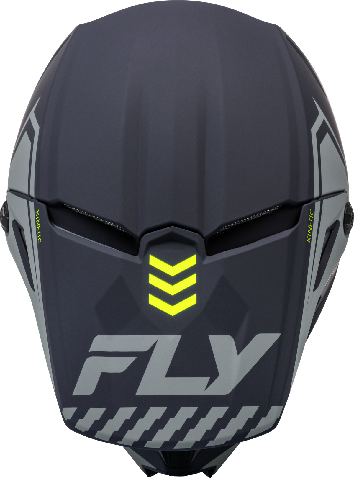 Youth Kinetic Menace Helmet Matte Grey/Hi Vis Ys