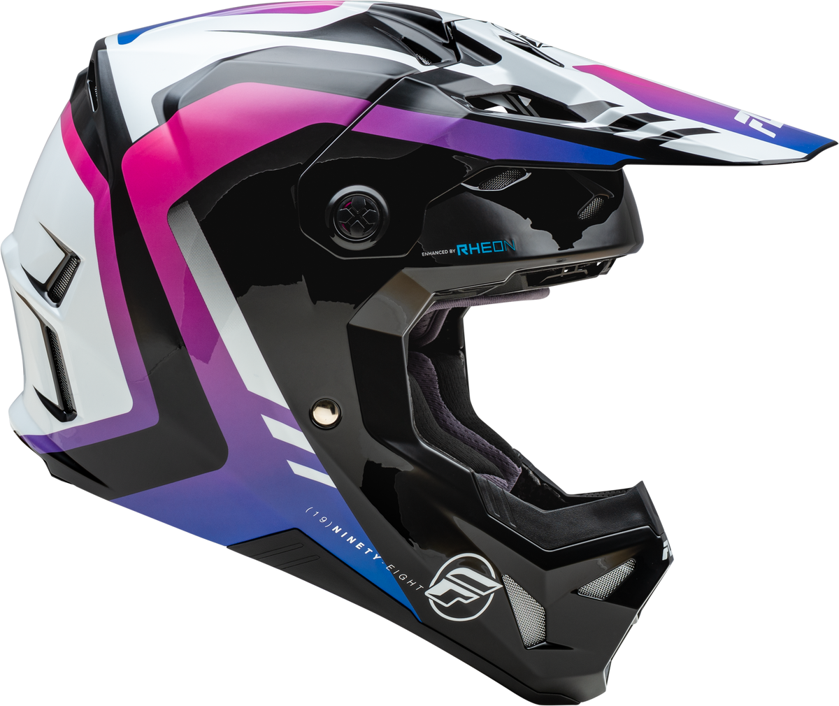 Formula Cp Krypton Helmet White/Black/Purple Xl