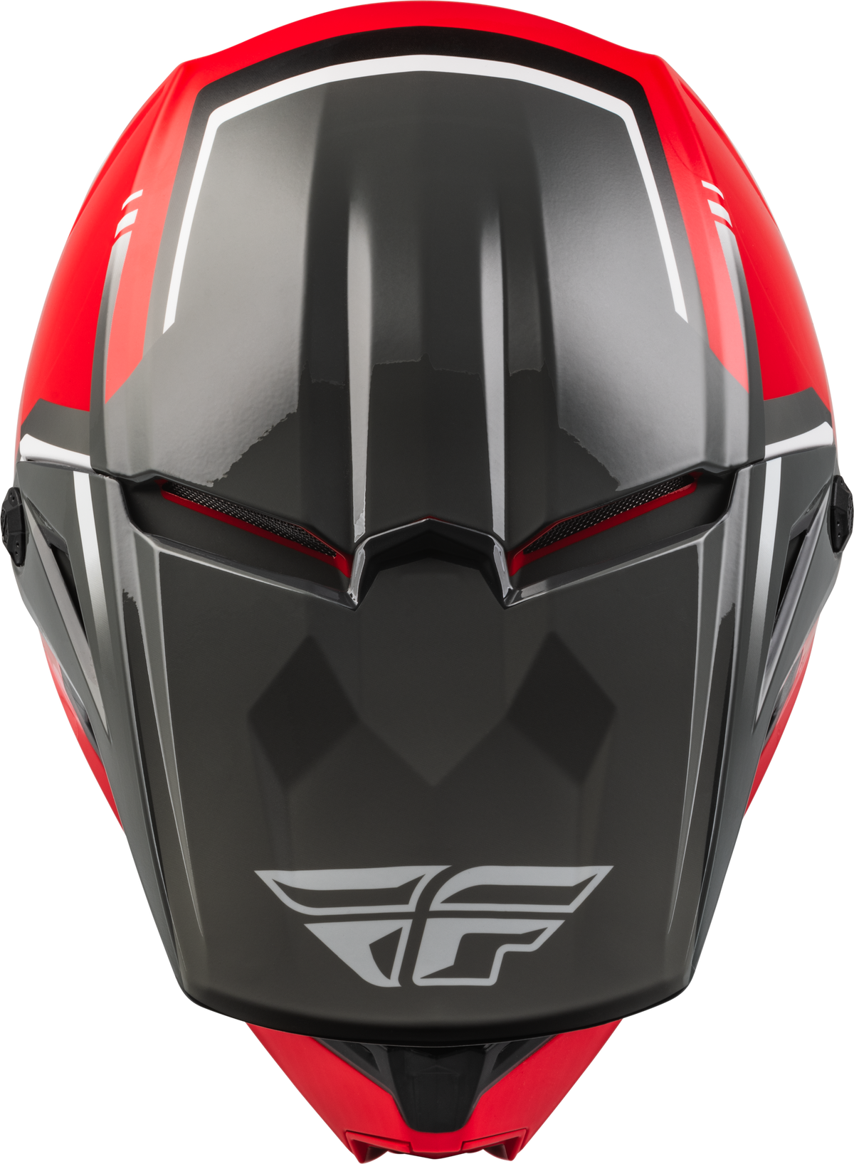 Kinetic Vision Helmet Red/Grey Sm