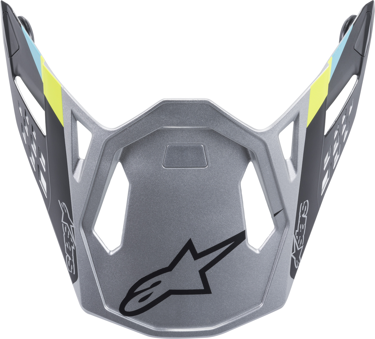 M8 Contact Helmet Visor Silver/Black