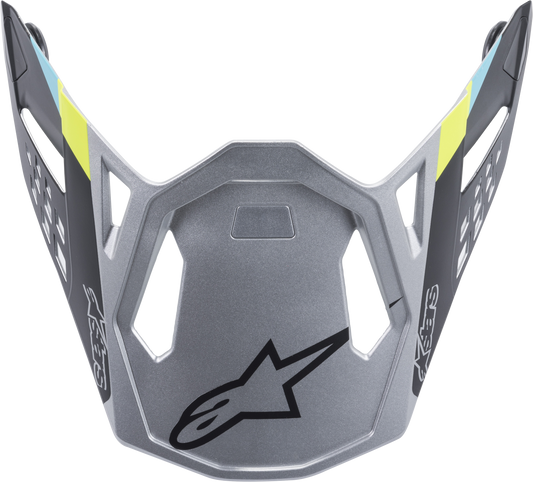 M8 Contact Helmet Visor Silver/Black