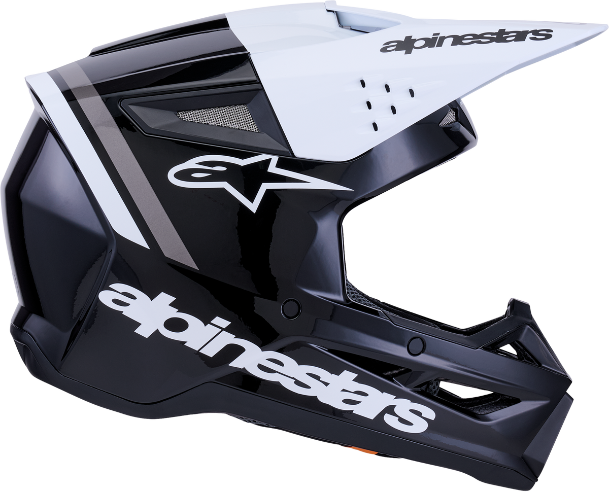 Sm3 Radium Helmet Blk/Wht/Gry Glossy Xl