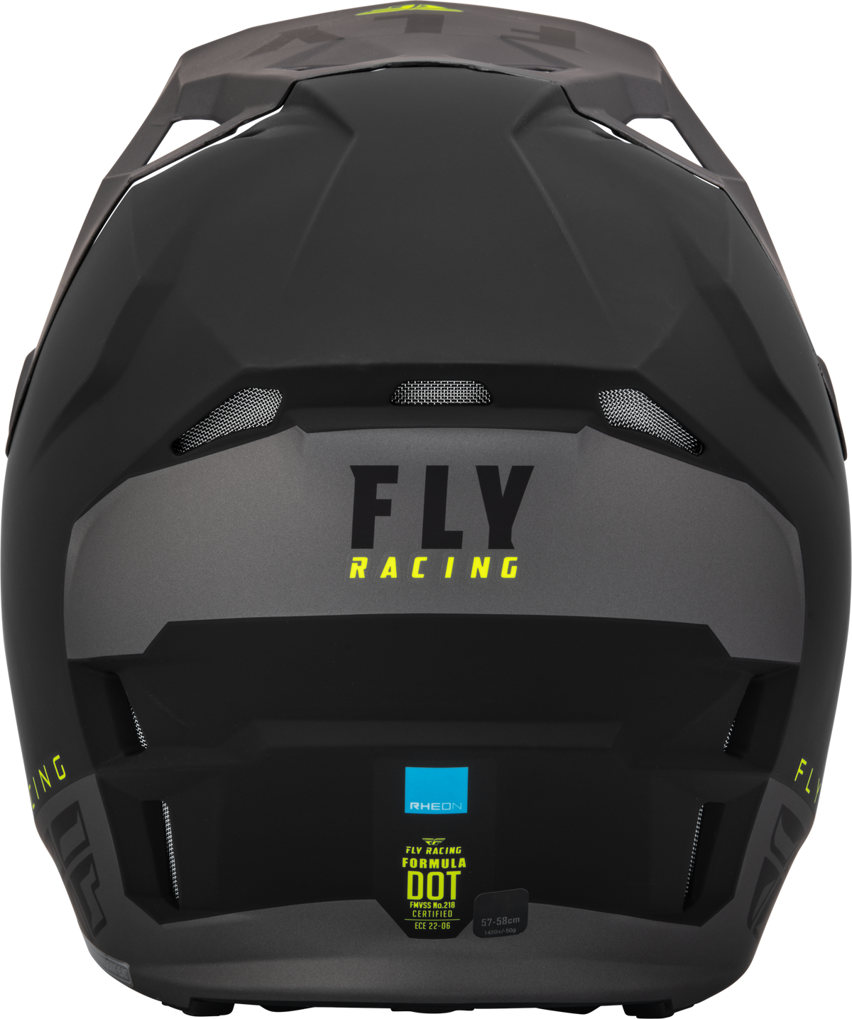 Formula Cp Slant Helmet Matte Black/Grey/Hi Vis Xs