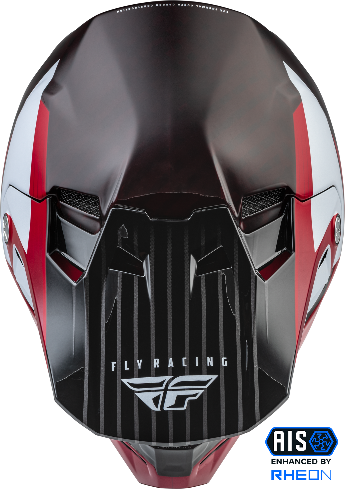 Formula Carbon Prime Helmet Red/White/Red Carbon Xl