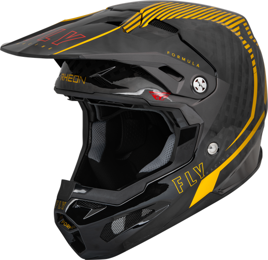 Formula Carbon Tracer Helmet Gold/Black Lg