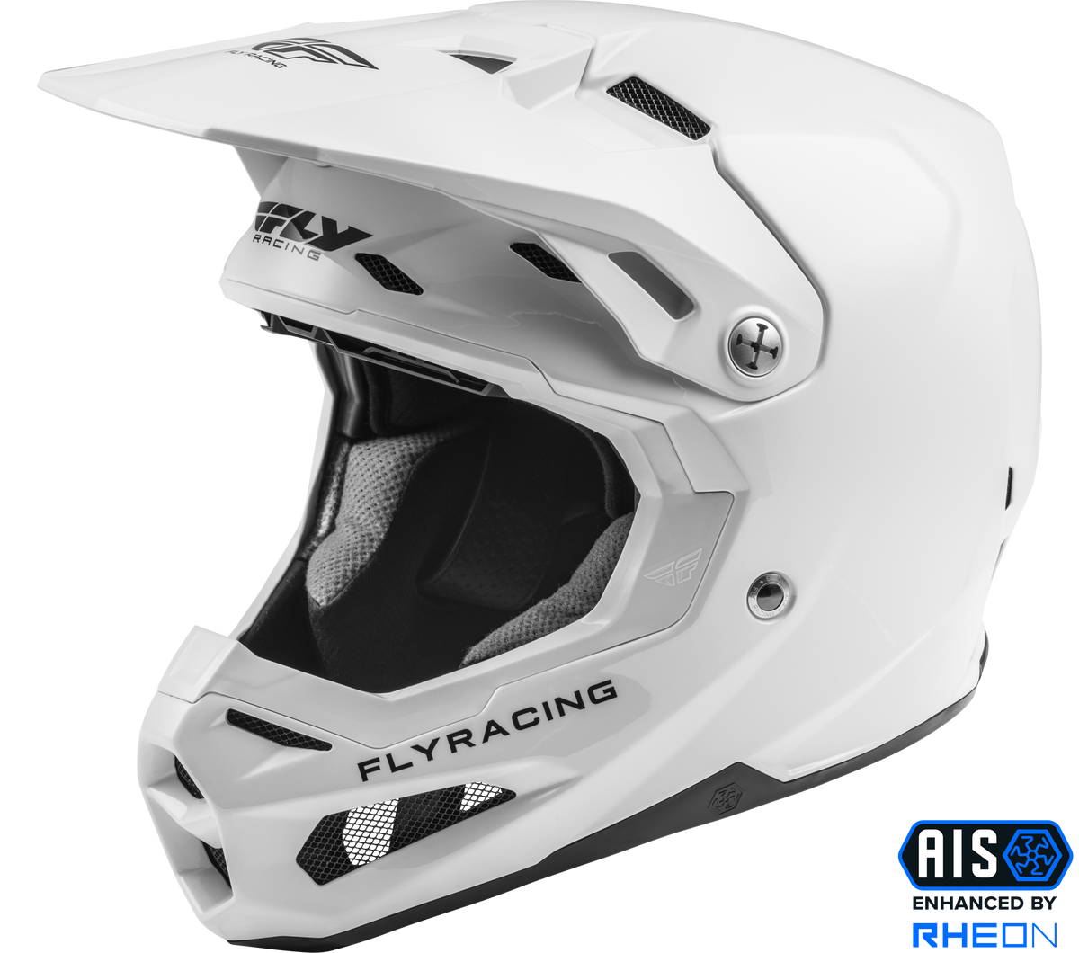 Formula Carbon Solid Helmet White Lg