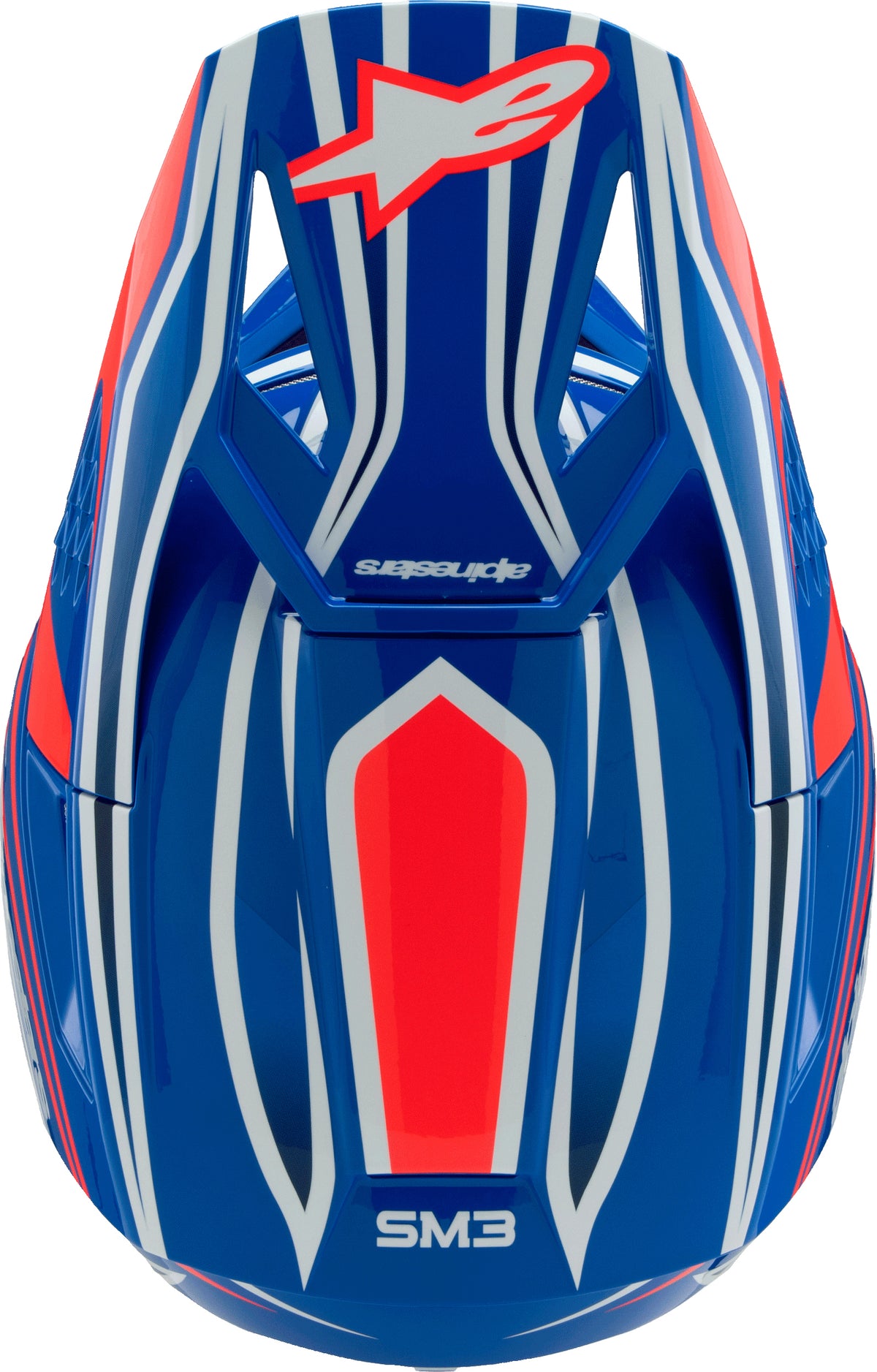Sm3 Youth Wurx Helmet Blue/Red/Wht/Blk Ym