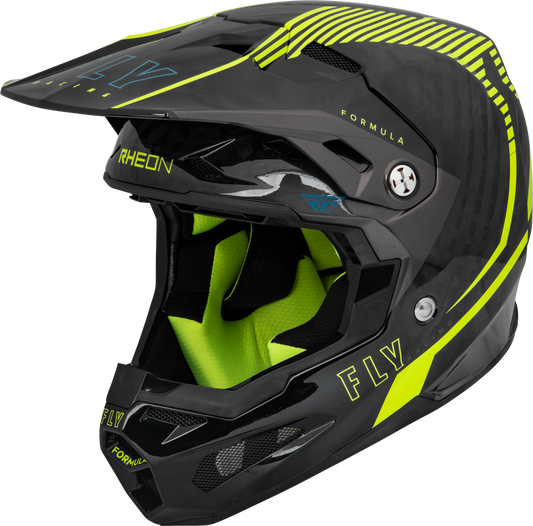 Formula Carbon Tracer Helmet Hi Vis/Black Md