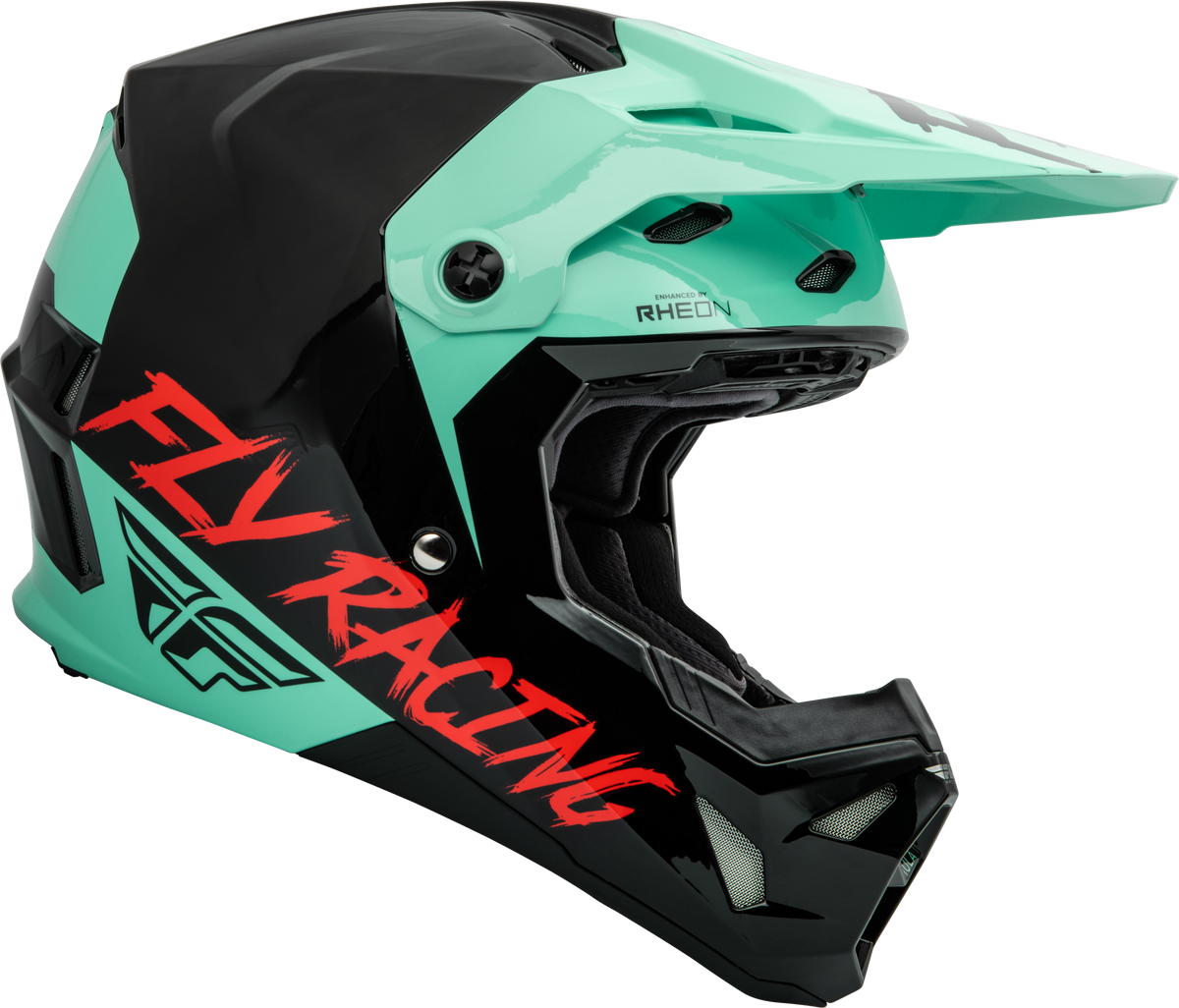 Formula Cp S.E. Rave Helmet Black/Mint/Red Lg