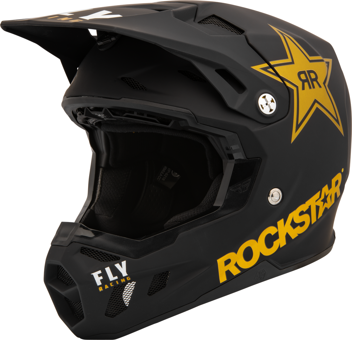 Formula Cc Rockstar Helmet Matte Black/Gold Xs