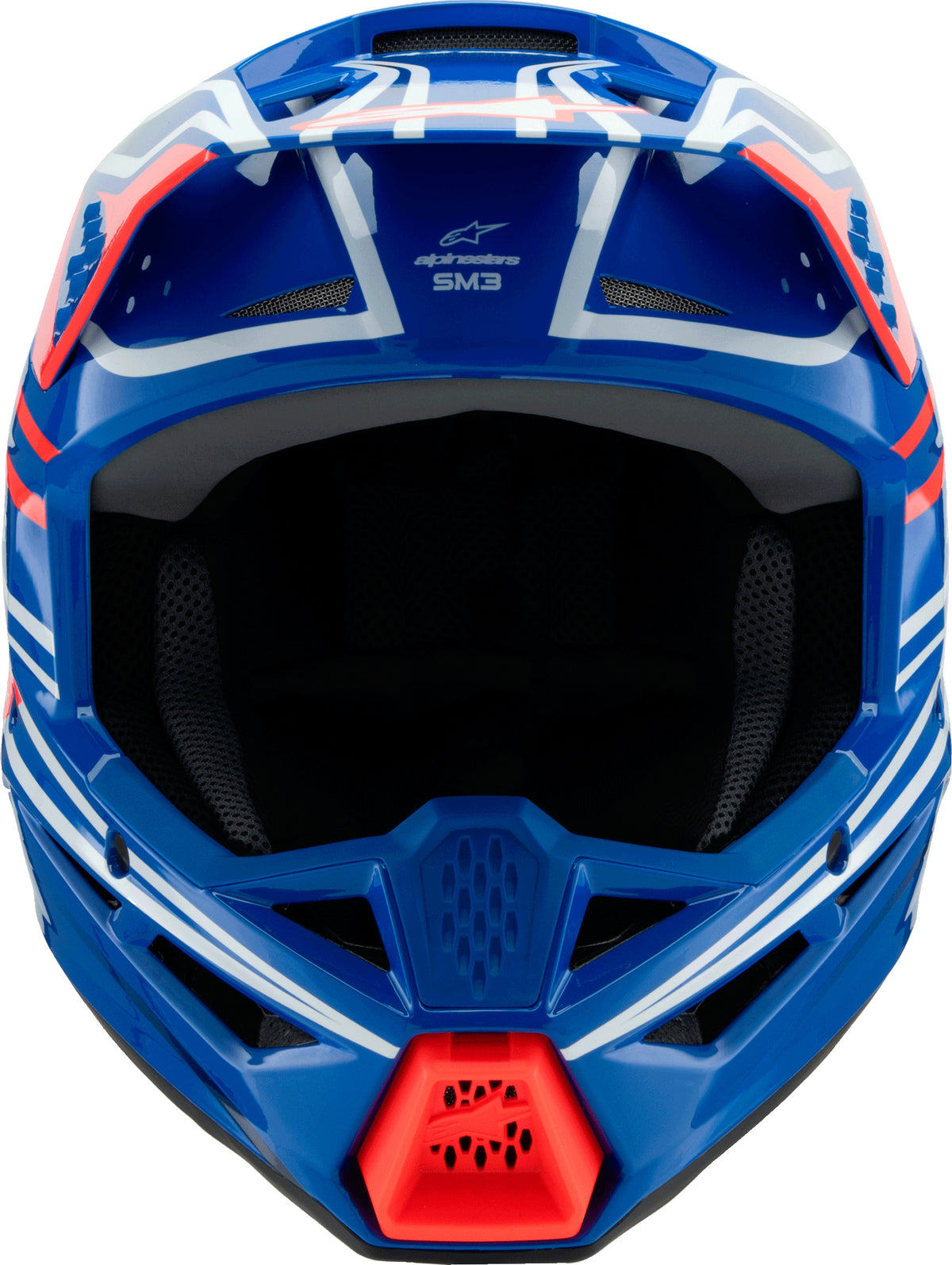 Sm3 Youth Wurx Helmet Blue/Red/Wht/Blk Ym