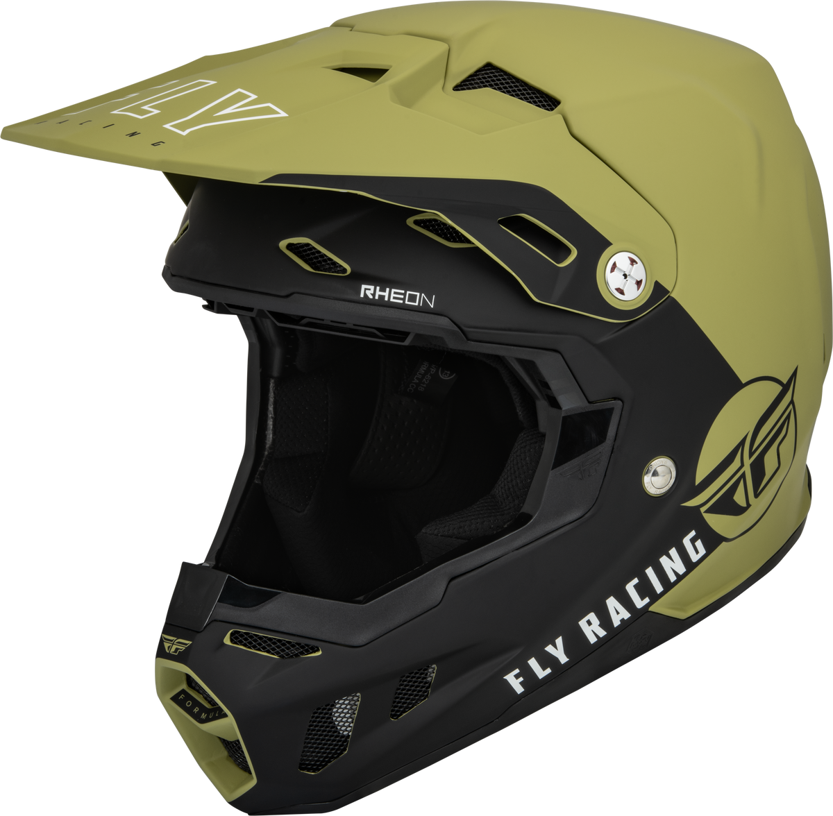 Formula Cc Centrum Helmet Matte Olive Green/Black Md