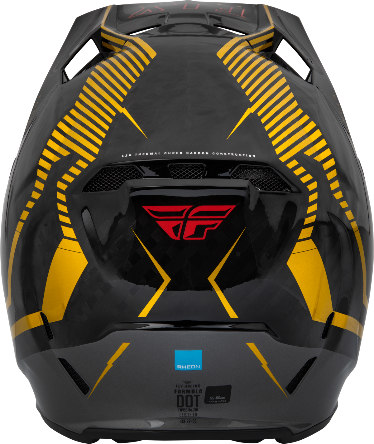 Formula Carbon Tracer Helmet Gold/Black Xl